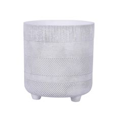 Kvetináč LC5006 biela 19,5x21 cm