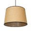 Duolla - Luster na lanku CONE 1xE27/15W/230V pr. 40 cm hnedá/čierna