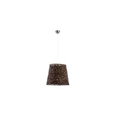 Luster na lanku CANNUCIA 1xE27/15W/230V hnedá