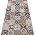 Hanse Home Collection koberce Behúň Cappuccino 105881 Mosaik Brown Multicolored - 75x150 cm