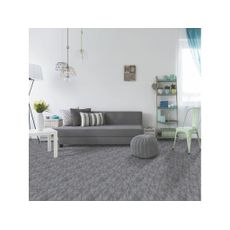 Spoltex , Metrážny koberec Leon 36744 Tm. Sivý, na mieru, šíře 3m,4m, šedá, filc, obývacia izba