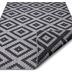 NORTHRUGS - Hanse Home koberce Kusový koberec Twin-Wendeteppiche 105461 Night Silver – na von aj na doma - 200x290 cm