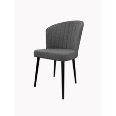 Sada jedálenských stoličiek Rubi Grey and Black, 4ks, 4 ks