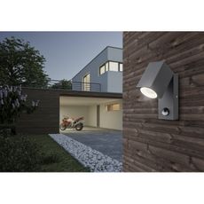 Azzardo AZ4695-Vonkajšie nástenné svietidlo so senzorom GORAN 1xGU10/35W/230V IP44