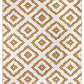 NORTHRUGS - Hanse Home koberce Kusový koberec Twin-Wendeteppiche 105794 Ochre – na von aj na doma - 160x230 cm