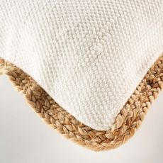 Dekoračný vankúš s prímesou juty 45x45 cm Akina – douceur d'intérieur