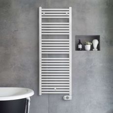 Zehnder Aura - Vykurovacie teleso 98x50 cm, 500 W, biela PBEZ-090-50/MQ