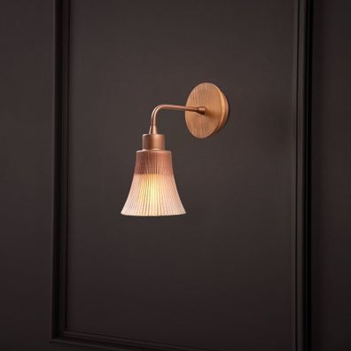 Nástenné svietidlo v medenej farbe ø 13 cm Foca – Opviq lights