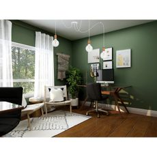 Luster na lanku MIROS 3xE27/60W/230V pavúk biela/medená