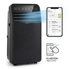 Klarstein Metrobreeze New York Smart 7k, mobilná klimatizácia, 7000 BTU/2,1 kW, A, diaľkový ovládač