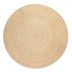 Hanse Home Collection koberce Kusový koberec Jute Braided 106007 Ivory - 100x100 (priemer) kruh cm