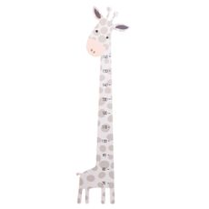 Detská drevená dekorácia na stenu Baby Giraffe 35x138 cm