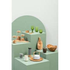 Modrá porcelánová kanvica na čaj 1 l Juna – Premier Housewares