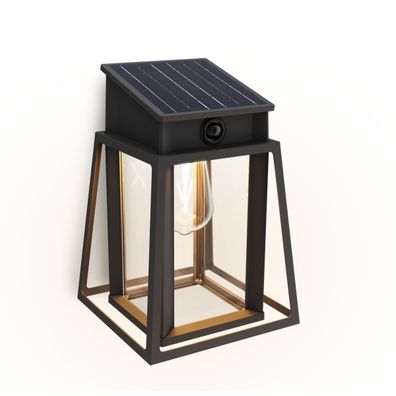 Philips-LED Solárne nástenné svietidlo so senzorom LYSIN LED/3,2W/3,7V 2700K IP44