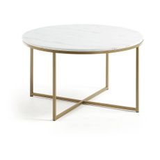 Konferenčný stolík Kave Home Shefield, ø 80 cm