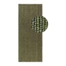 Khaki jutový behúň 80x200 cm Bouclé – Hanse Home