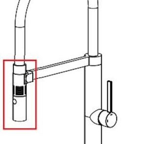 Náhradní sprška pro SIKOBSD176 NDBSD176SPRCHA