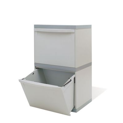 Zostava košov na triedený odpad zostava 2x 30 litrov