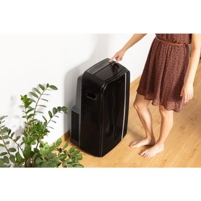 Sencor - Inteligentná mobilná klimatizácia 3v1 1450W/230V 12000 BTU Wi-Fi čierna + DO