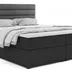 Posteľ Boxspring Mona, 200x180, sivá (Mono 247)