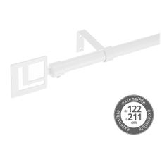 Kovová roztiahnuteľná garniža 122 - 211 cm – Casa Selección