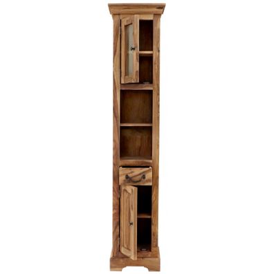 indickynabytok.sk - Skrinka do kúpeľne Jali 40x190x35 z indického masívu palisander