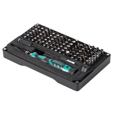 Sada bitov s adaptérom na jemnú mechaniku, 106 ks - HT251106