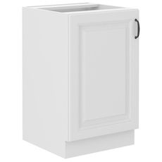 Kuchynská skrinka STILO biely mat/biely 50zl 1f bb