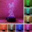 3Dmix 3DL-DFS025 – 3D LED nočná lampa - Minnie Mouse (Aroma)