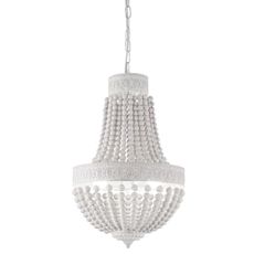 Ideal Lux - Luster na reťazi MONET 5xE14/40W/230V pr. 40 cm konope/biela