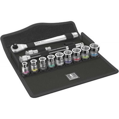 Wera 003785 Sada račňových kľúčov Zyklop Metal 3/8" 8100 SB HF 1, funkcia držania (13 dielov)