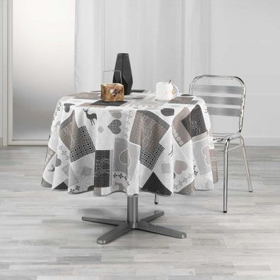 Obrus ø 180 cm Valtho – douceur d'intérieur