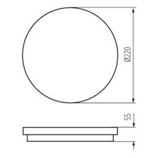 Kanlux 32940 - LED Vonkajšie svietidlo BENO LED/18W/230V 4000K biela IP54