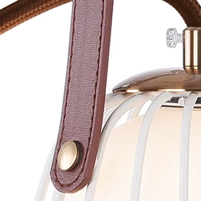Klausen 101021 - Nástenná lampa MEMORY 1xG9/4W/230V biela/hnedá