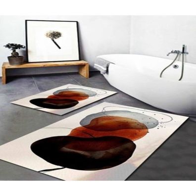 Kúpeľňové predložky v súprave 2 ks 60x100 cm Art Post Modern – Mila Home