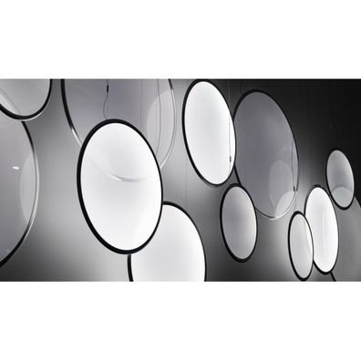 Artemide 1994030APP - LED St. luster na lanku DISCOVERY LED/80W/230V 3000K čierna