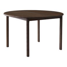 Okrúhly rozkladací jedálenský stôl s prídavnou doskou z dubového dreva ø 120 cm Noor – Hammel Furniture
