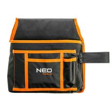NEO Vrecko na náradie, 4 priehradky, držiak na kladivo 84‑333