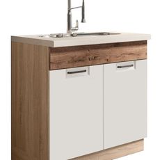 Skrinka do kuchyne Favorit 12d Sonoma/White+Ribbeck
