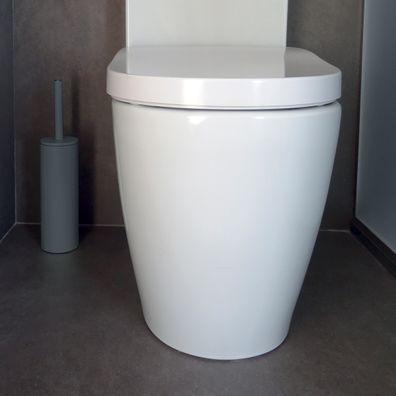 Spirella WC kefa Akira, matná sivá