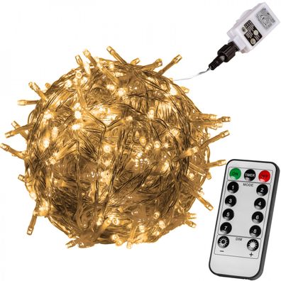 Vianočné LED osvetlenie 40 m | teplá biela 400 LED