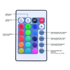 Leuchten Direkt 81215-70-LED RGB Stmievateľný pásik TEANIA 5m LED/19W/12/230V +DO