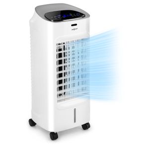 OneConcept Coolster, ochladzovač vzduchu, ventilátor, ionizátor, 60 W, 320 m3/h , 4 l, biely