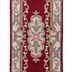 Flair Rugs koberce Ručne všívaný behúň Lotus premium Red - 67x210 cm