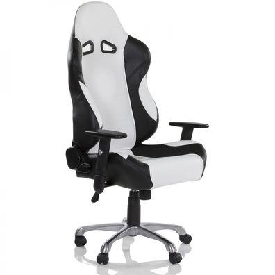 Počítačová židle GT Series One žluto-černo-bílá
