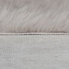 Flair Rugs , Kusový koberec Alpine Faux Fur Soft Grey, 80x150, šedá, obývacia izba