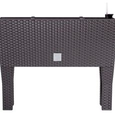 Prosperplast Truhlík RATAN CASE HIGH tmavohnedý, varianta 80 cm