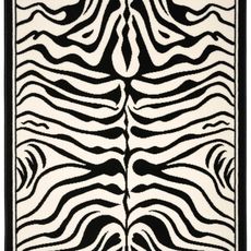 Alfa Carpets  Kusový koberec Zebra black/white - 120x170 cm