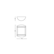 Philips 17320/31/P3 - Vonkajšie svietidlo MYGARDEN ANTELOPE 1xLED/6W/230V IP44