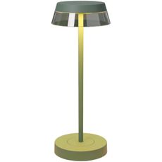 Redo 90309 - LED Stmievateľná stolná lampa ILUNA LED/2,5W/5V 3000 mAh IP65 zelená